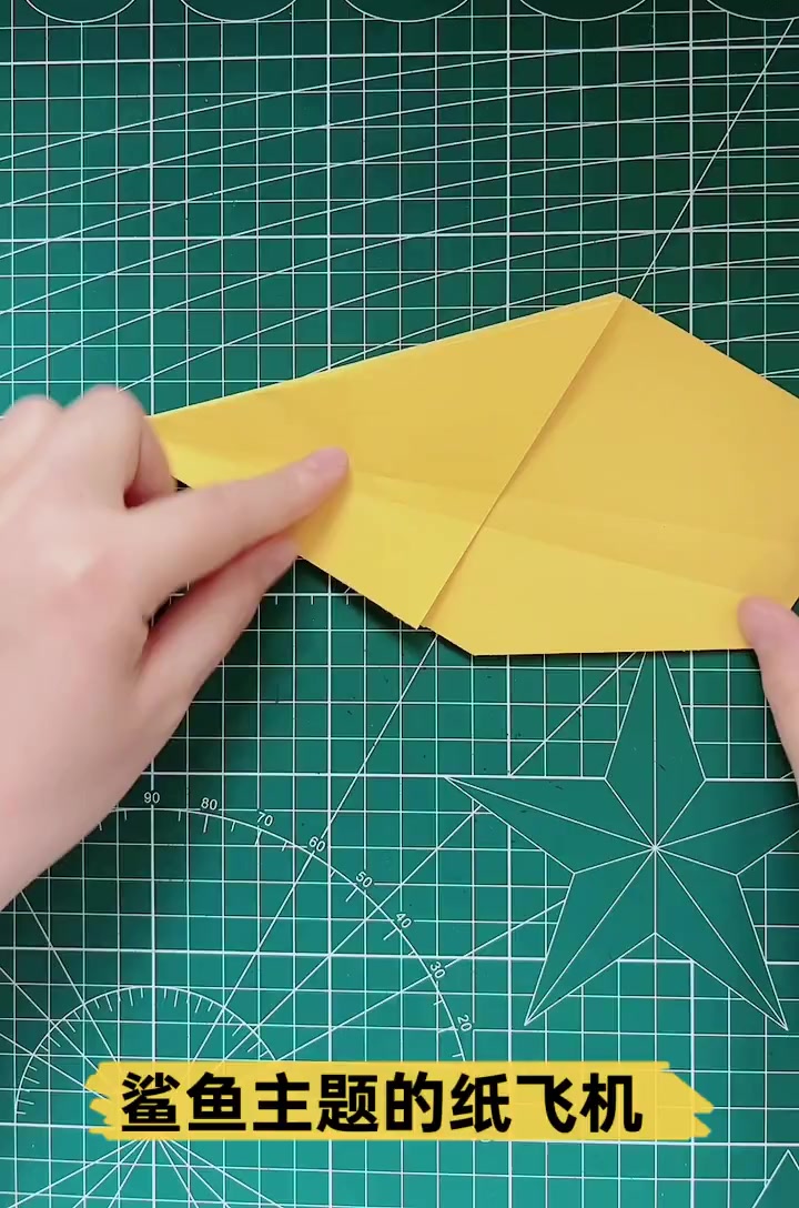 鲨鱼主题的纸飞机