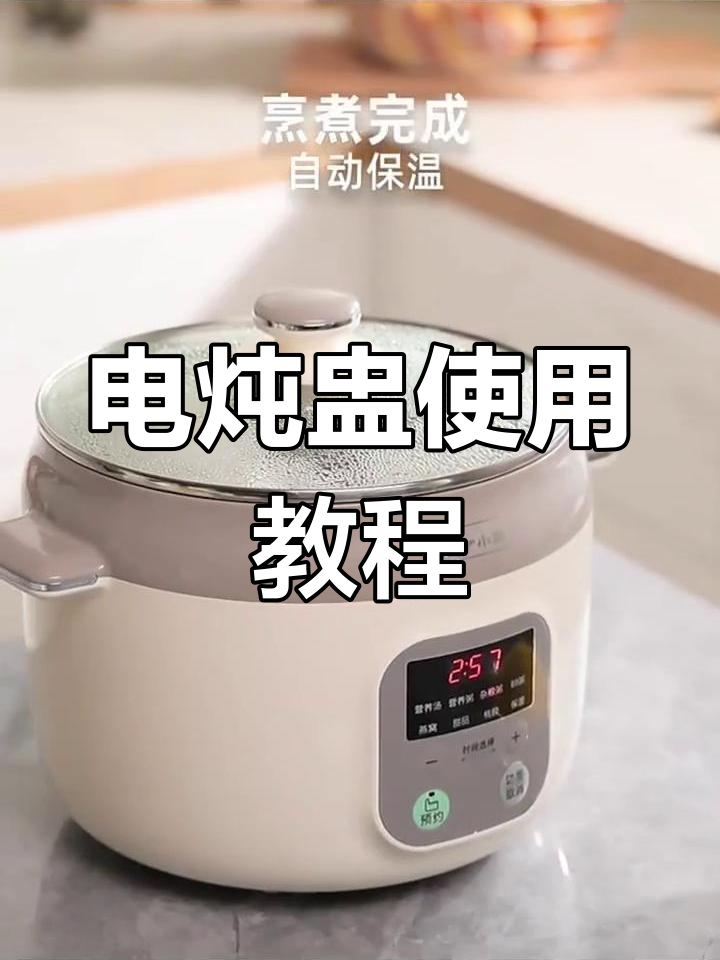 小熊电炖盅操作指南