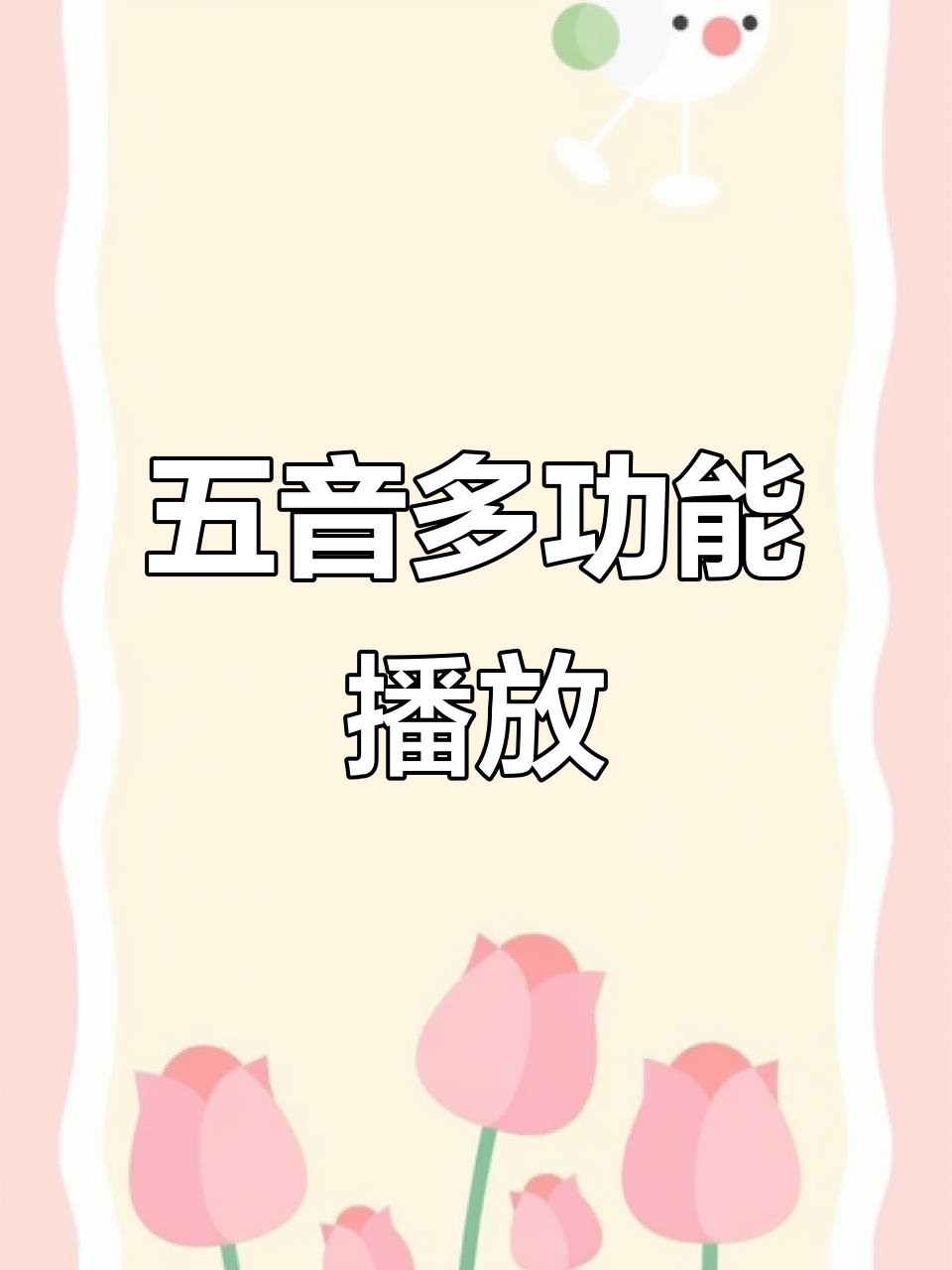 音质清晰,功能多样,适合各种场合的五音播放器