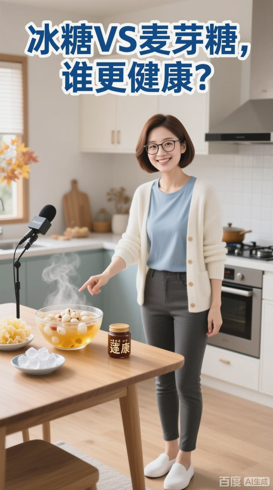 喝银耳莲子羹时加冰糖还是麦芽糖更健康？热量与养生效果差异解析