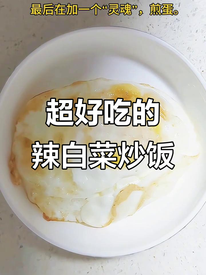 辣白菜炒饭，简单又美味！