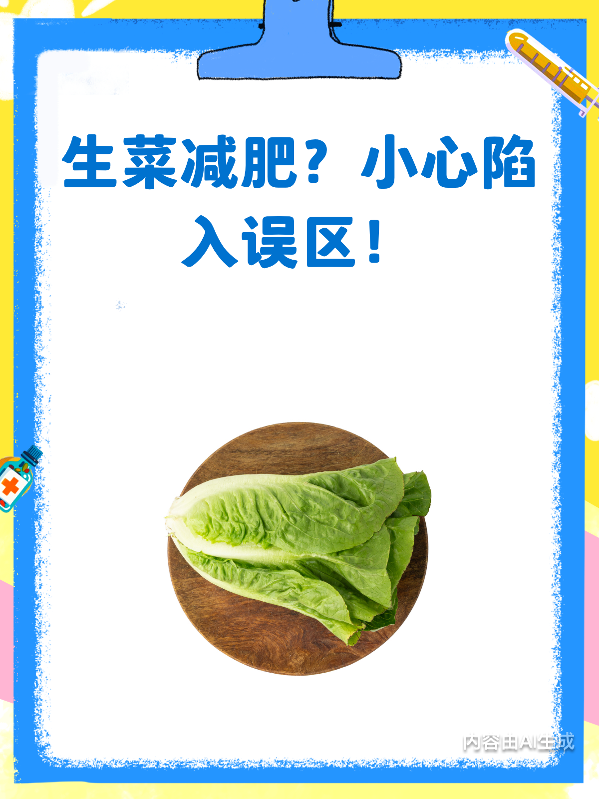 生菜减肥?小心越吃越胖!