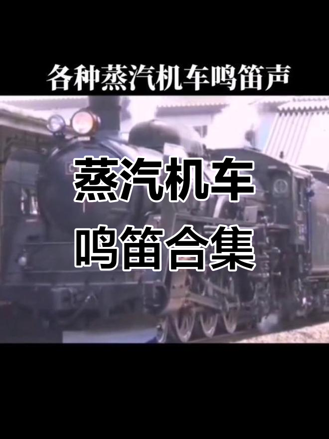 各种蒸汽机车鸣笛声大集合,2015年精彩回顾