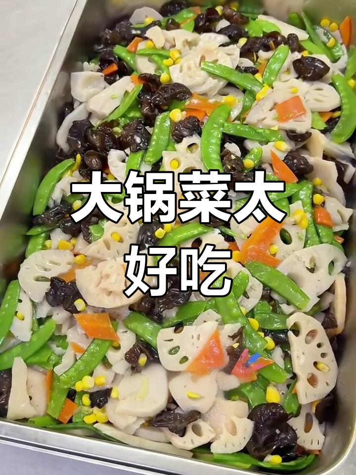 食堂大锅菜,味道惊艳!超乎想象的美味体验