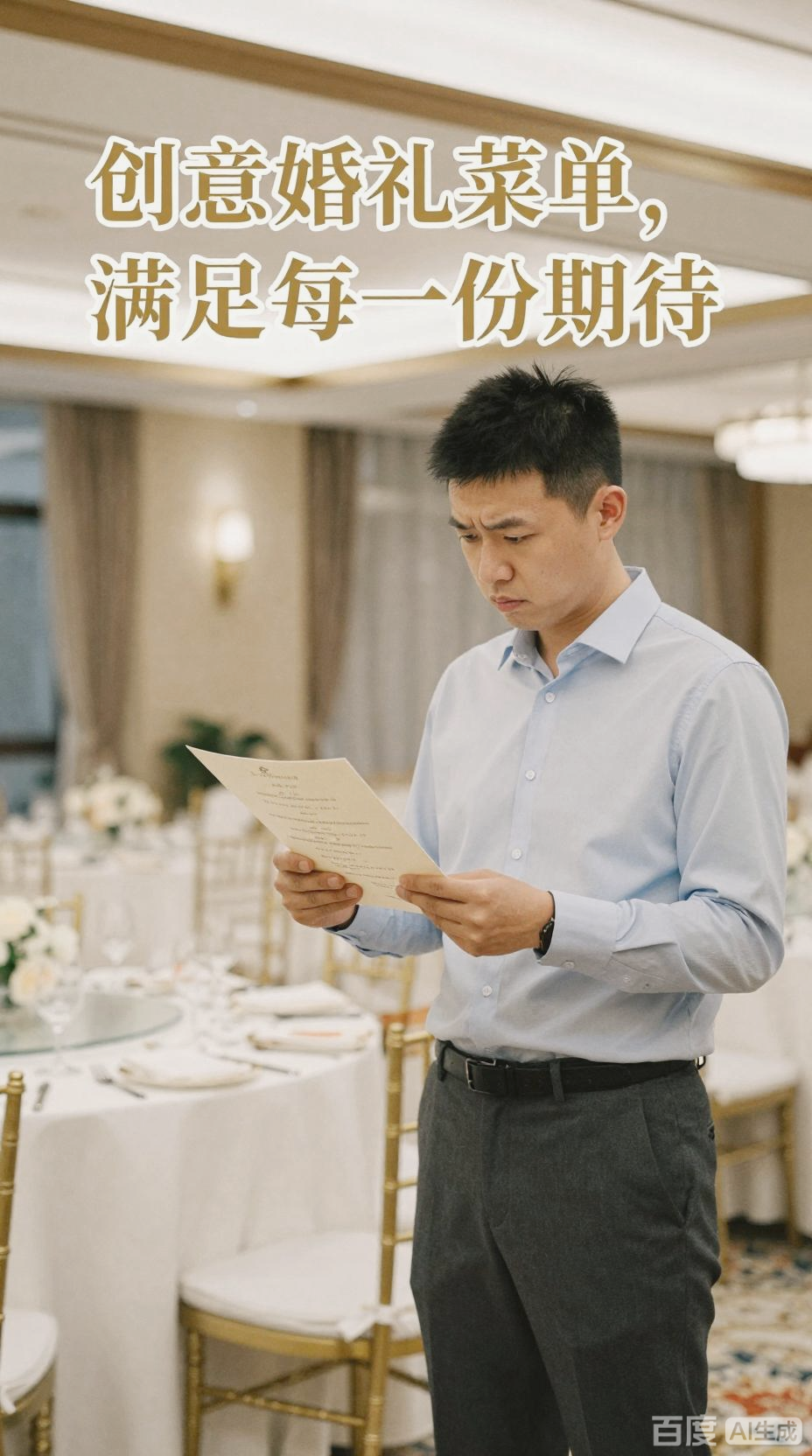 婚礼菜单曝光！宾客惊呼：这设计太懂年轻人了！