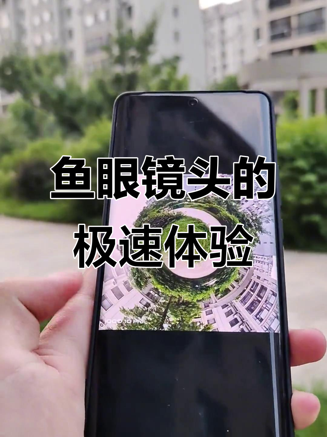 鱼眼镜头创意照,200W闪充速度惊人
