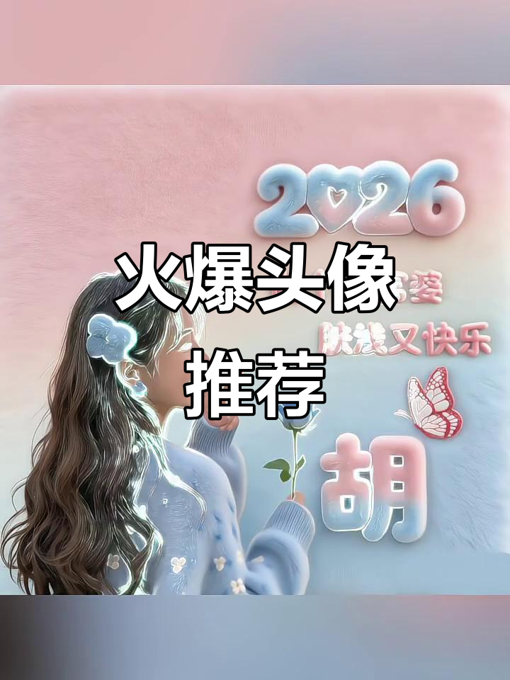 2026年最火头像,挑一张换上,绝对让你惊艳!