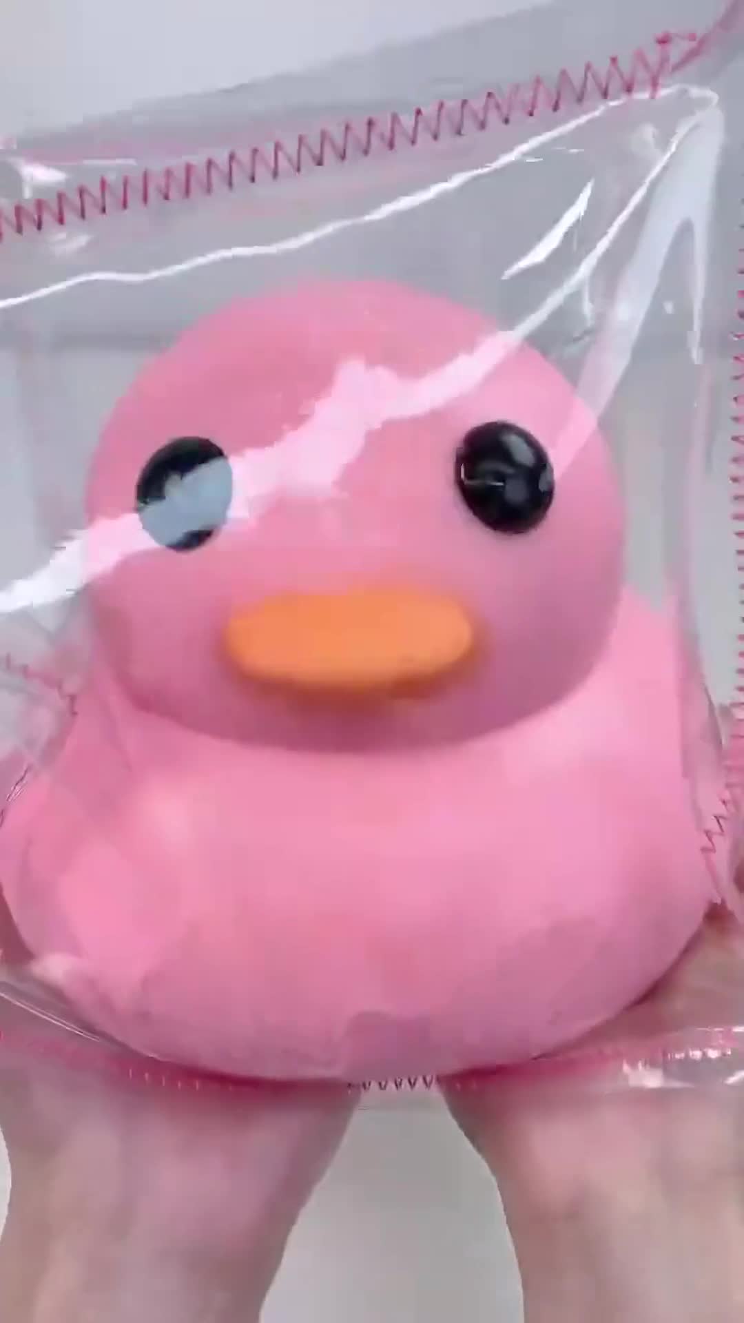超大粉色鸭鸭