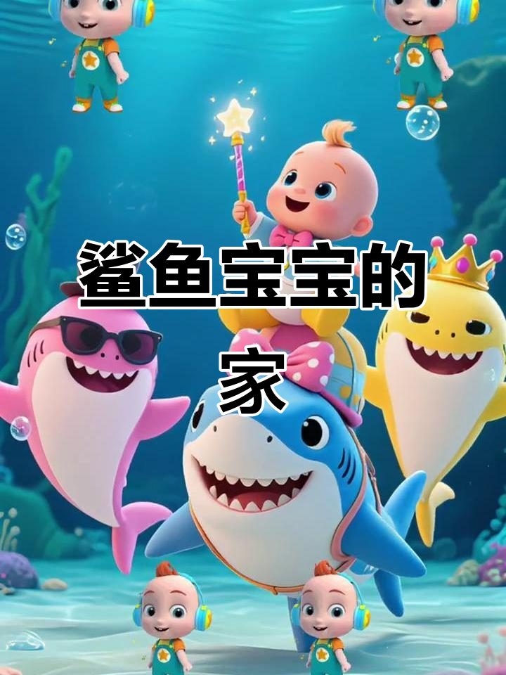 小朋友喜欢的鲨鱼宝宝家庭故事