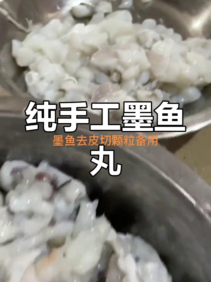 手工墨鱼丸,火锅烧烤必备