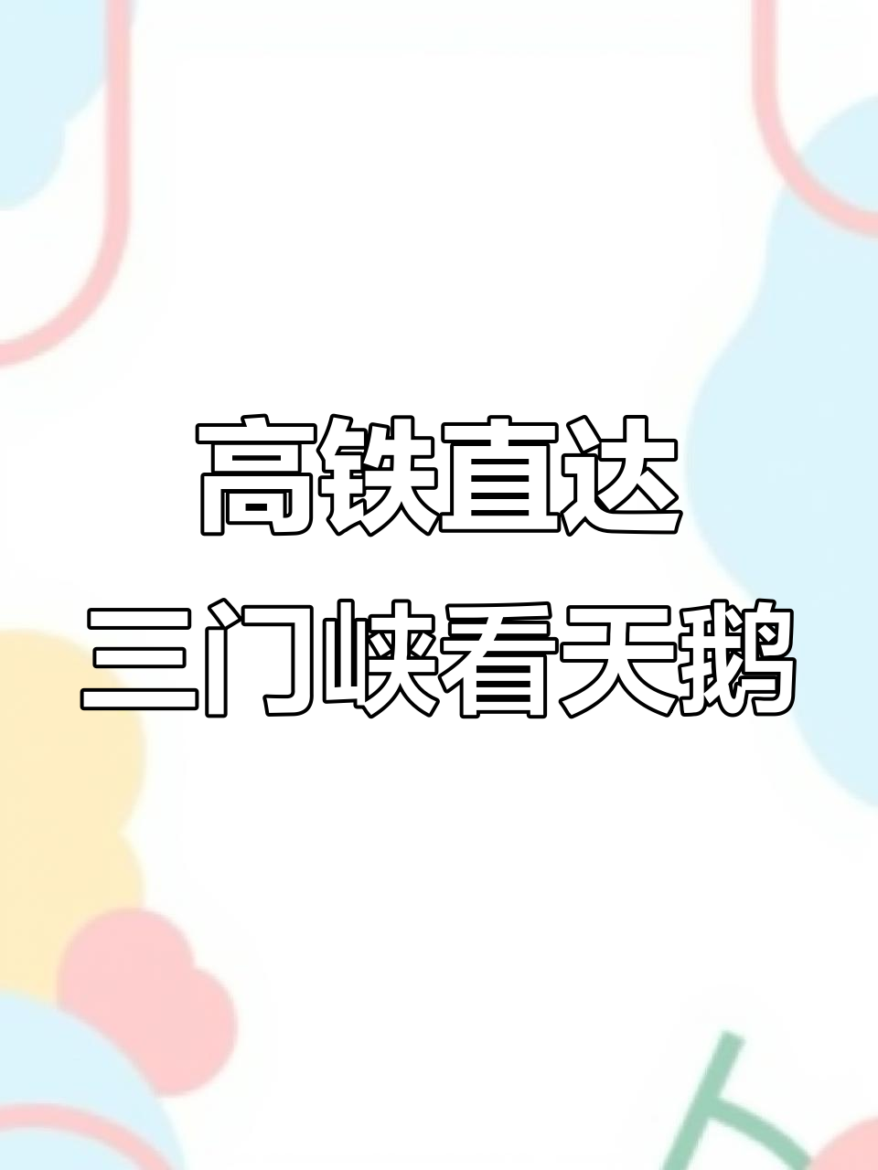 西安出发高铁1小时,三门峡看天鹅全攻略