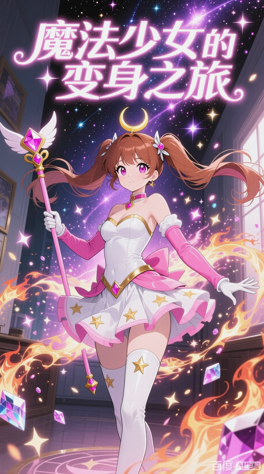 二次元魔法少女的变身之旅