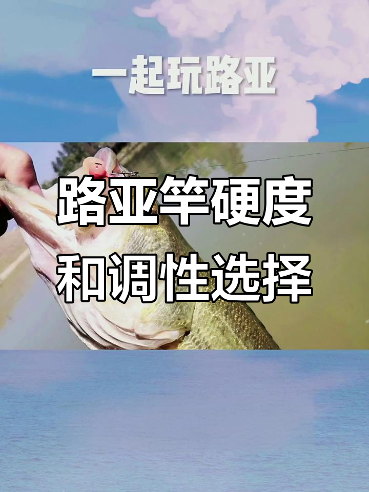 路亚竿硬度选择指南,如何挑选适合的钓性长度