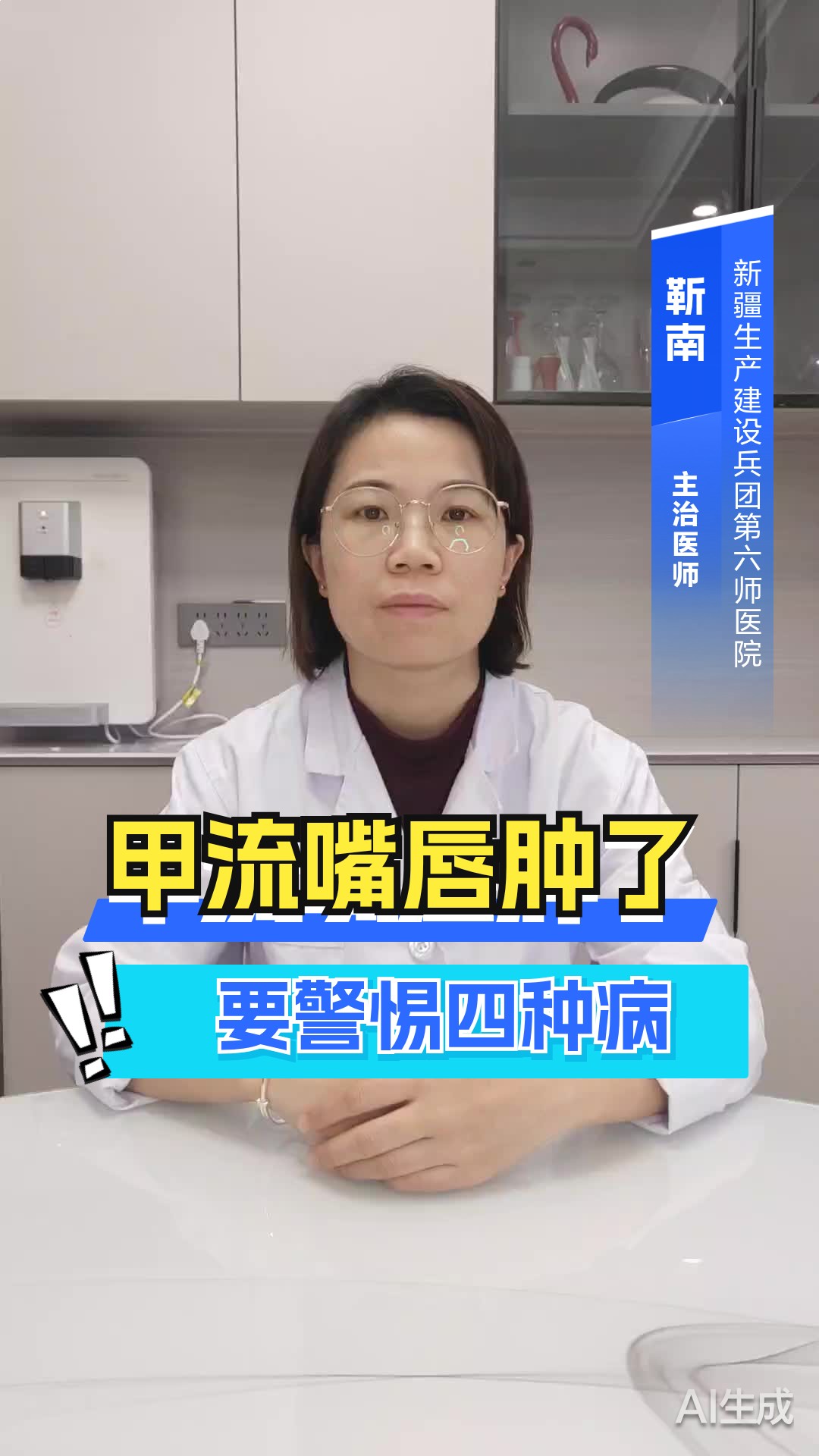甲流嘴唇肿了要警惕四种病
