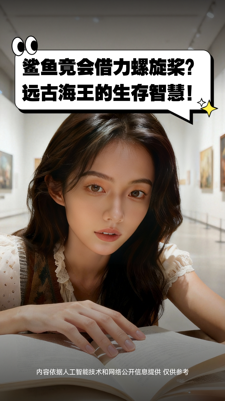 鲨鱼竟会借力螺旋桨？远古海王的生存智慧！