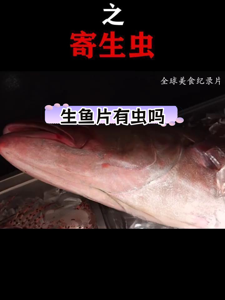 日本生鱼片中的寄生虫隐患