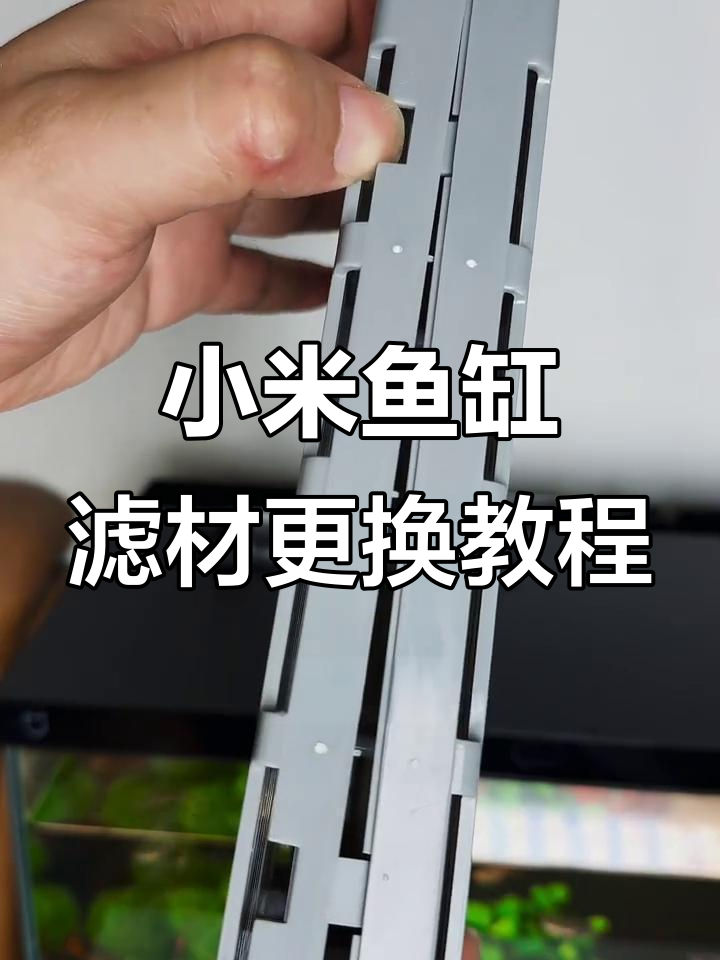 小米鱼缸过滤模块升级,清洗更方便