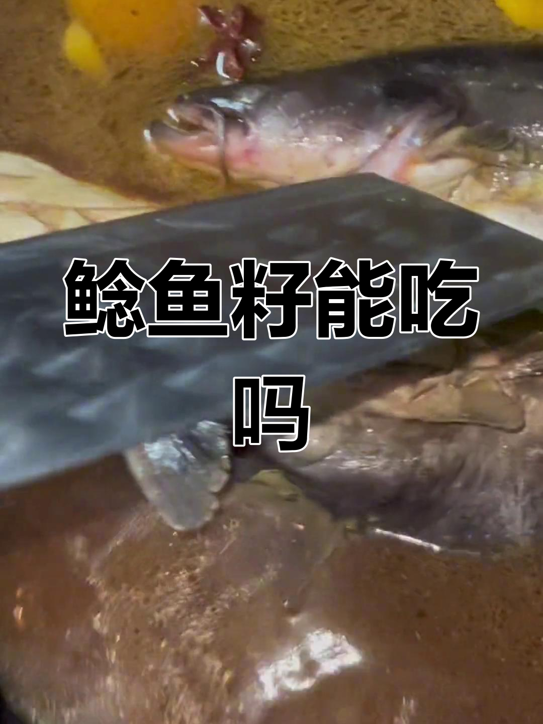 鲶鱼籽能否食用?已下锅,纠结中……