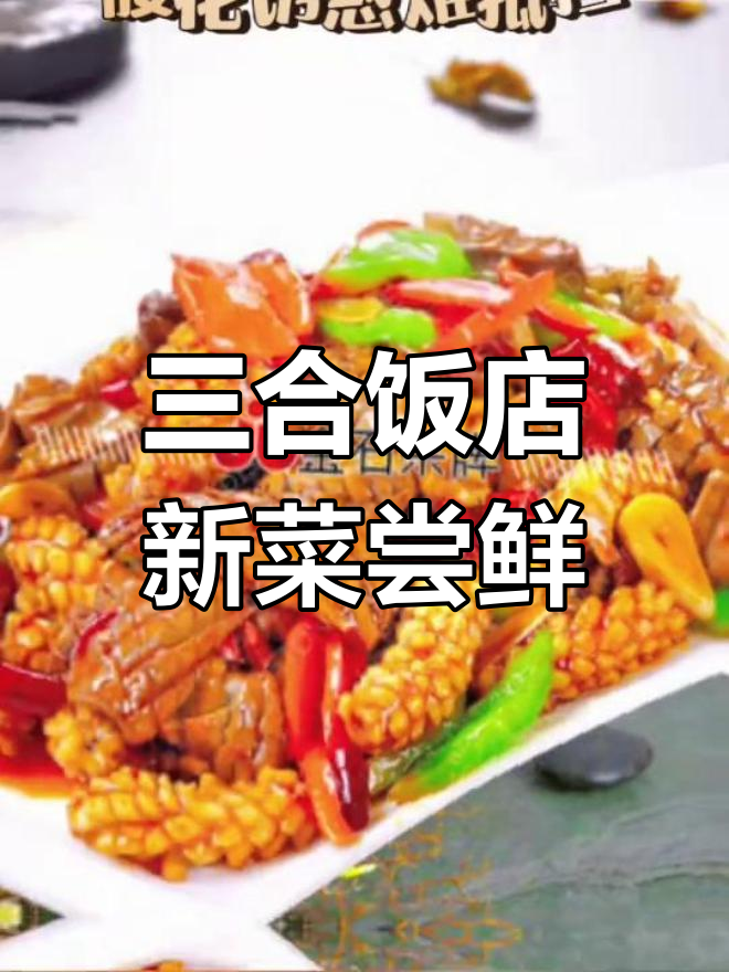 三合民族饭店全新菜品上线,美味不容错过