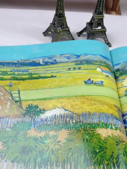 梵高艺术书|300 幅杰作,领略他的创造力 原作实拍印刷,还原《麦田群鸦》《鸢尾花》色彩,