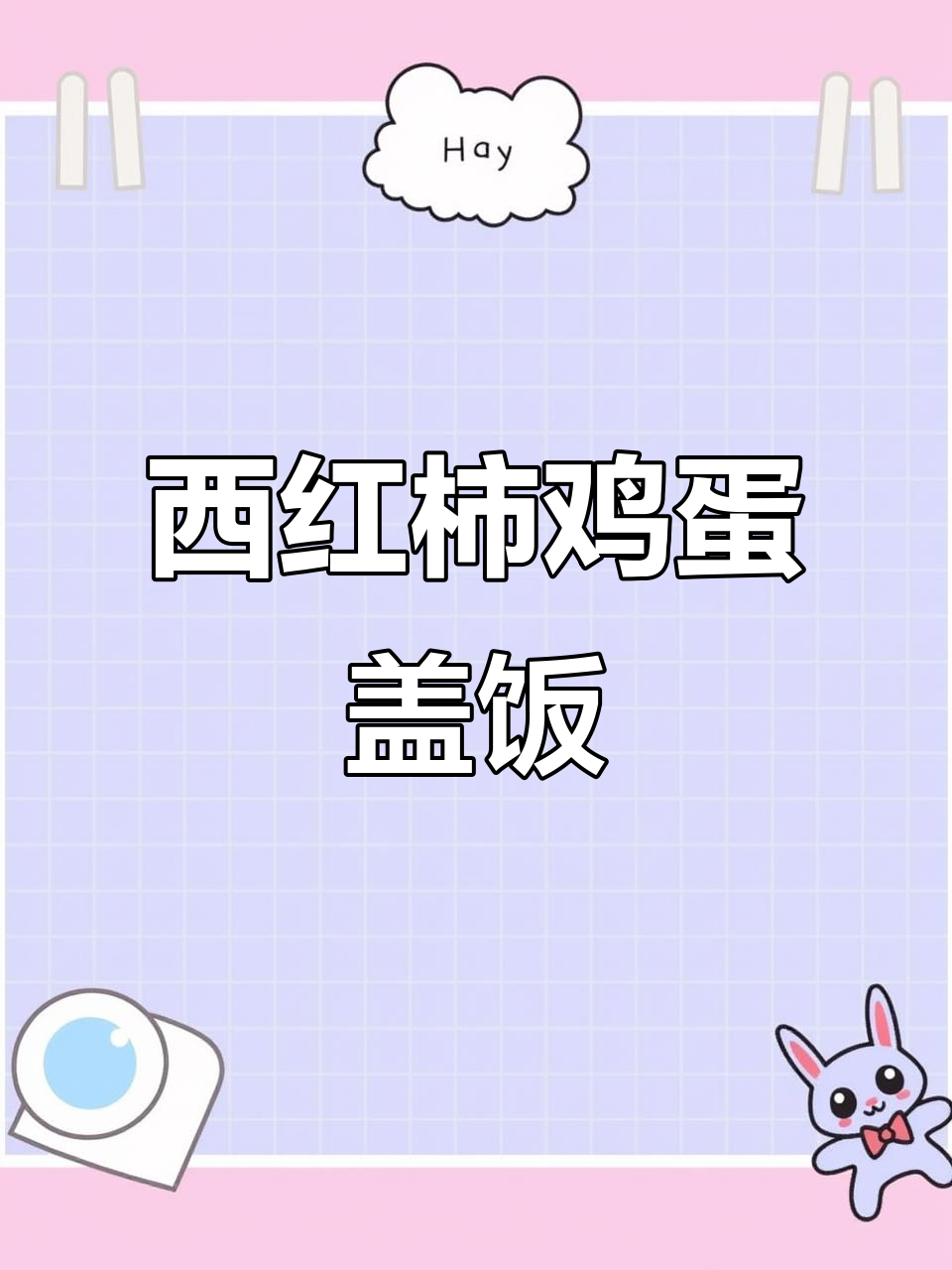 西红柿炒鸡蛋盖饭，简单又美味，米饭拌汤汁太香了