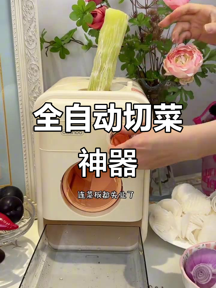 懒人必备!全自动切菜机让厨房工作更轻松