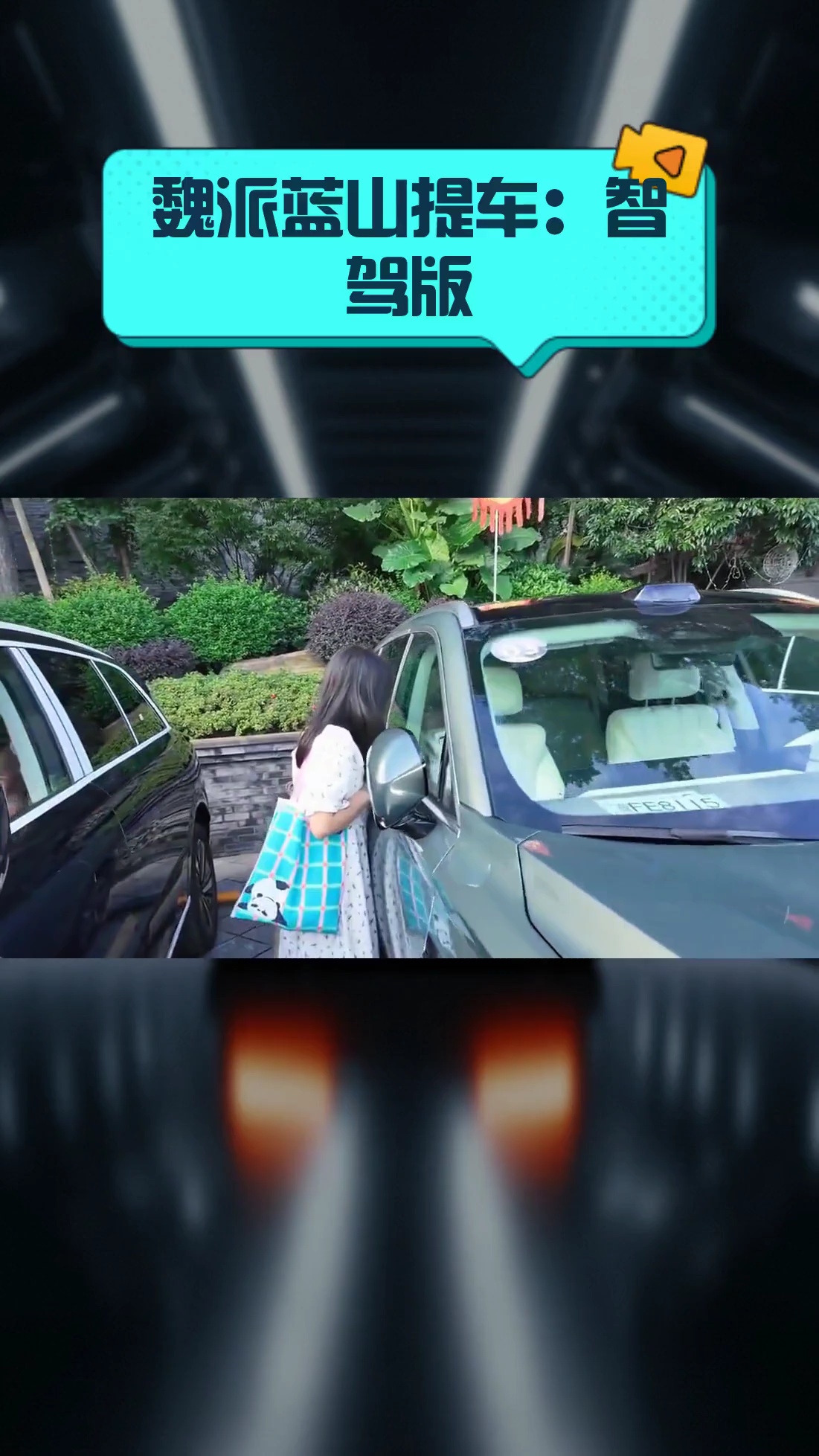魏派蓝山提车:智驾版