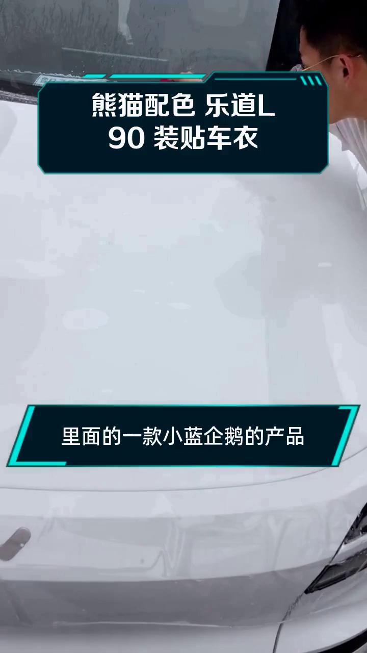 熊猫配色 乐道L90 装贴车衣