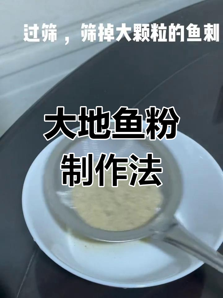 轻松自制大地鱼粉,香气扑鼻