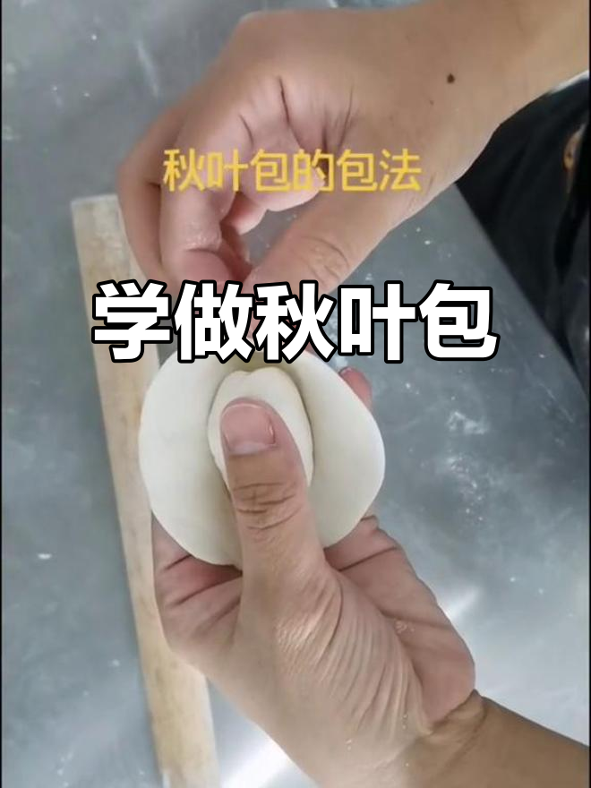 秋叶包轻松学,一教就会的包子做法