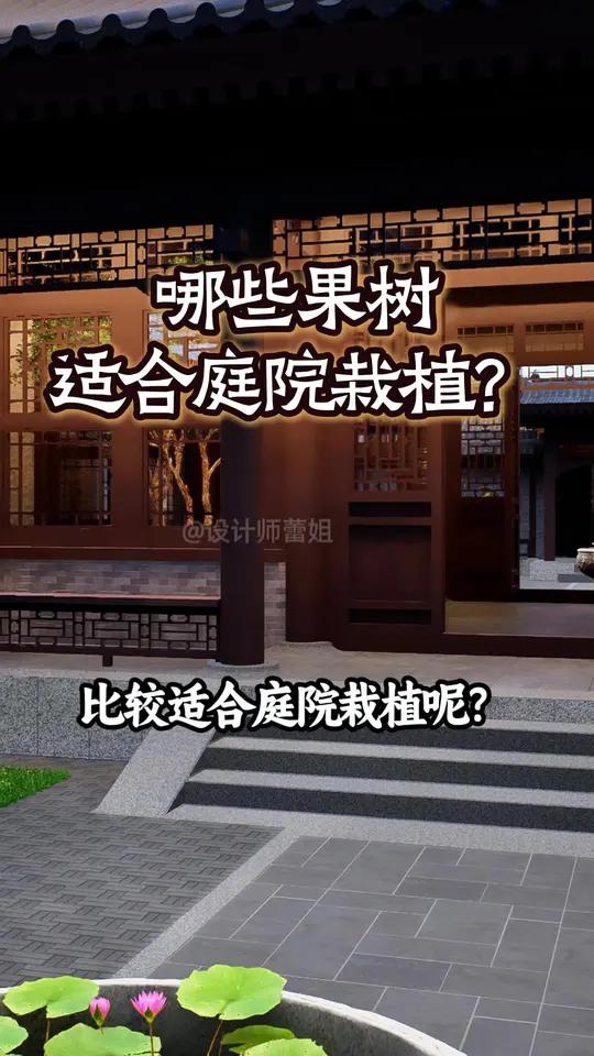 倘若你特别喜欢果树,无花果树,梨树,以及桑树也尽量不要种,为什么呢?因为从传统意义上来说,