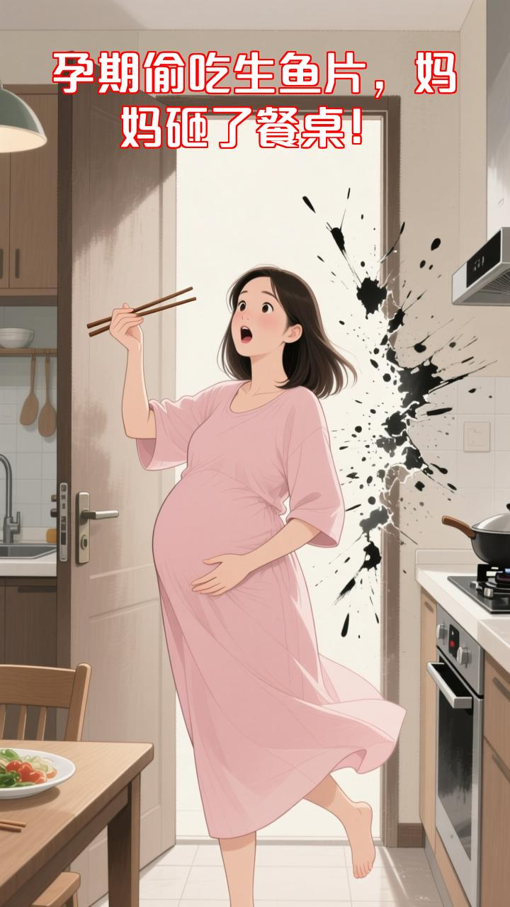孕期偷吃生鱼片被妈妈抓包,她竟藏了二十年的秘密!