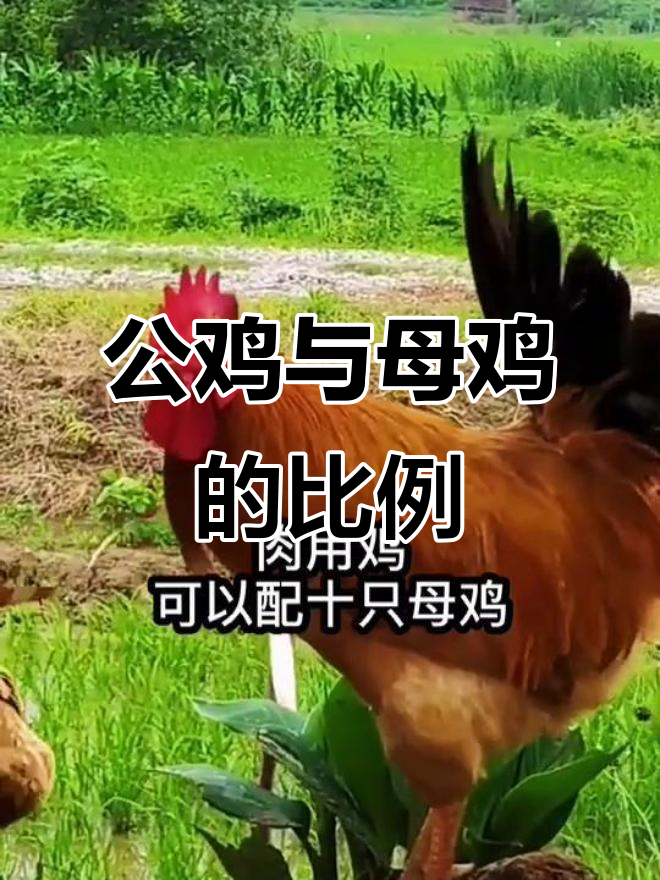 一只公鸡能配多少母鸡?揭秘养鸡场比例