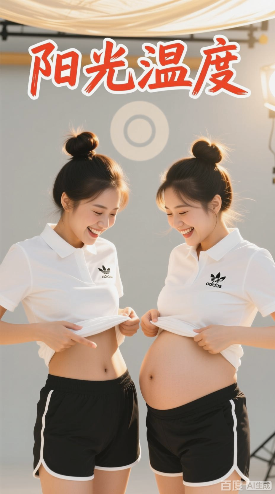 青春俏皮,好友互动的欢乐时光