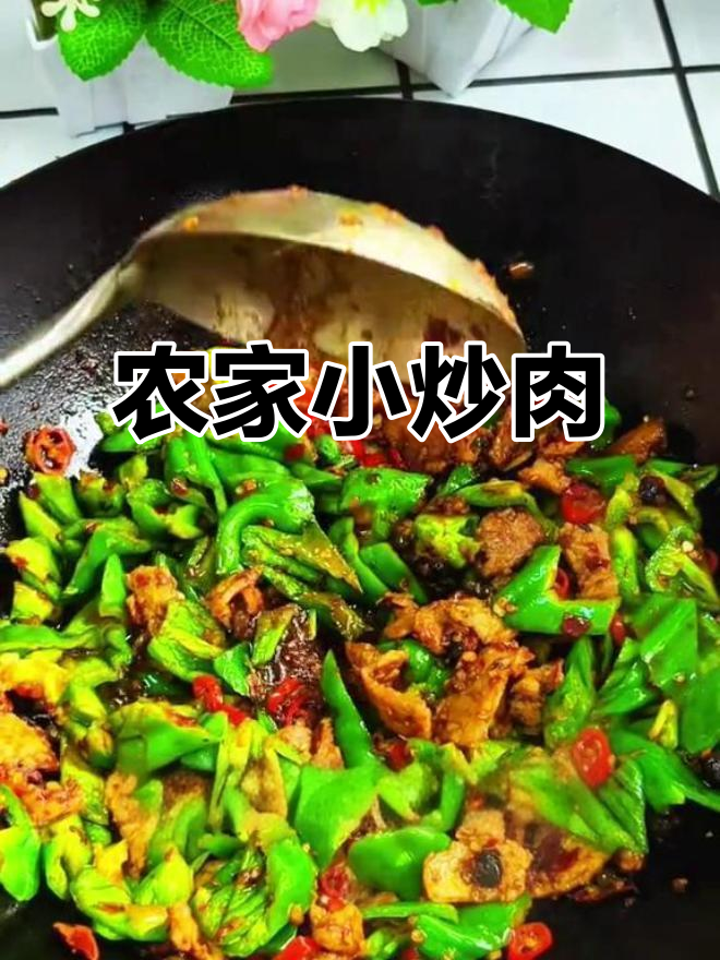 川味农家小炒肉,开胃又下饭,简单美味教你做