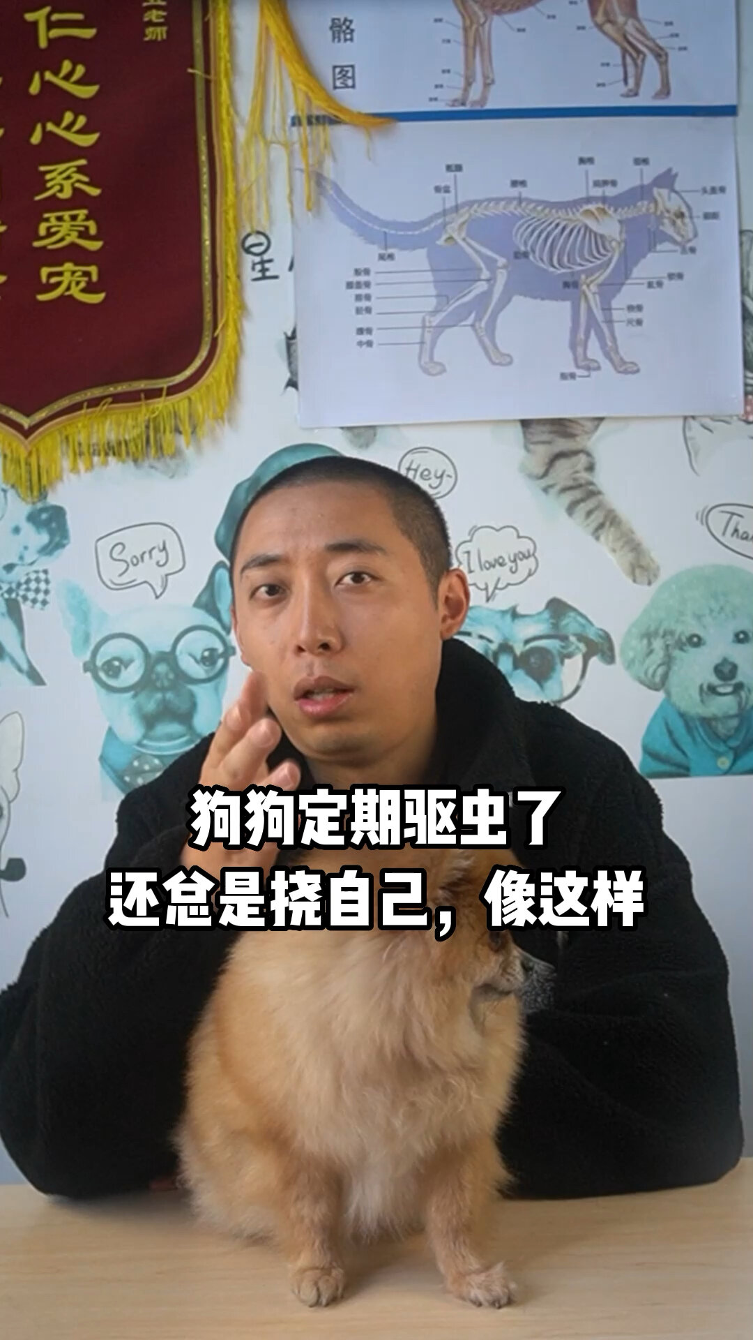 狗狗挠痒痒的原因