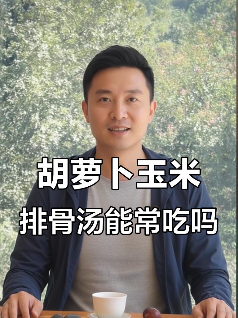 胡萝卜玉米排骨汤能长期喝吗?了解它的营养与注意事项