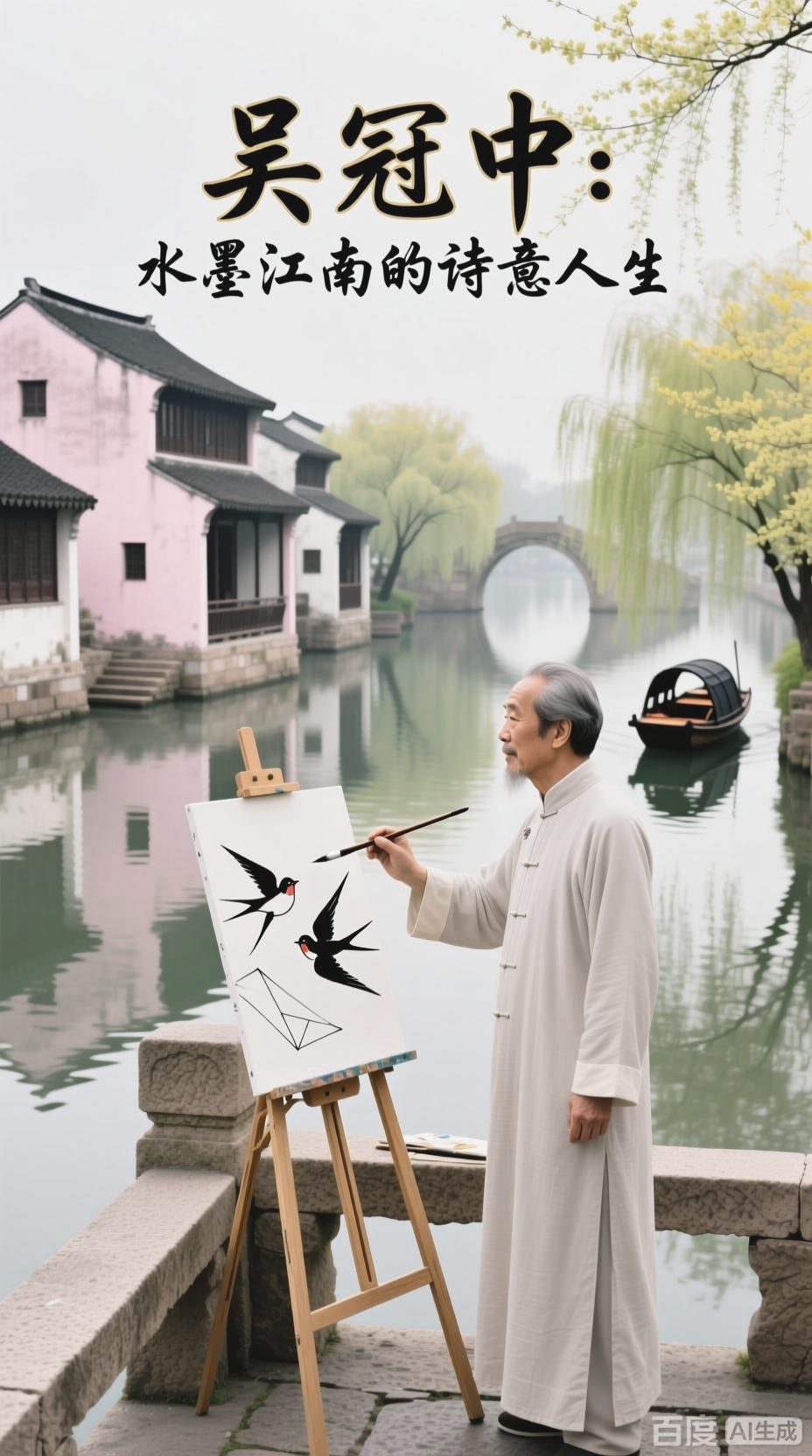 吴冠中:江南水乡的绘画大师