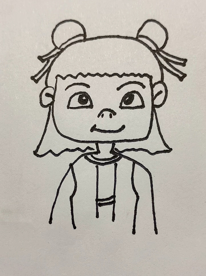 哪吒简笔画