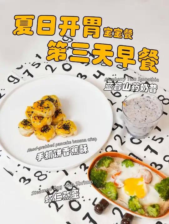 儿童饮食｜3-6岁宝宝营养早餐 3-6岁的宝宝是培养健康饮食行为和建立基本营养健康意识的重