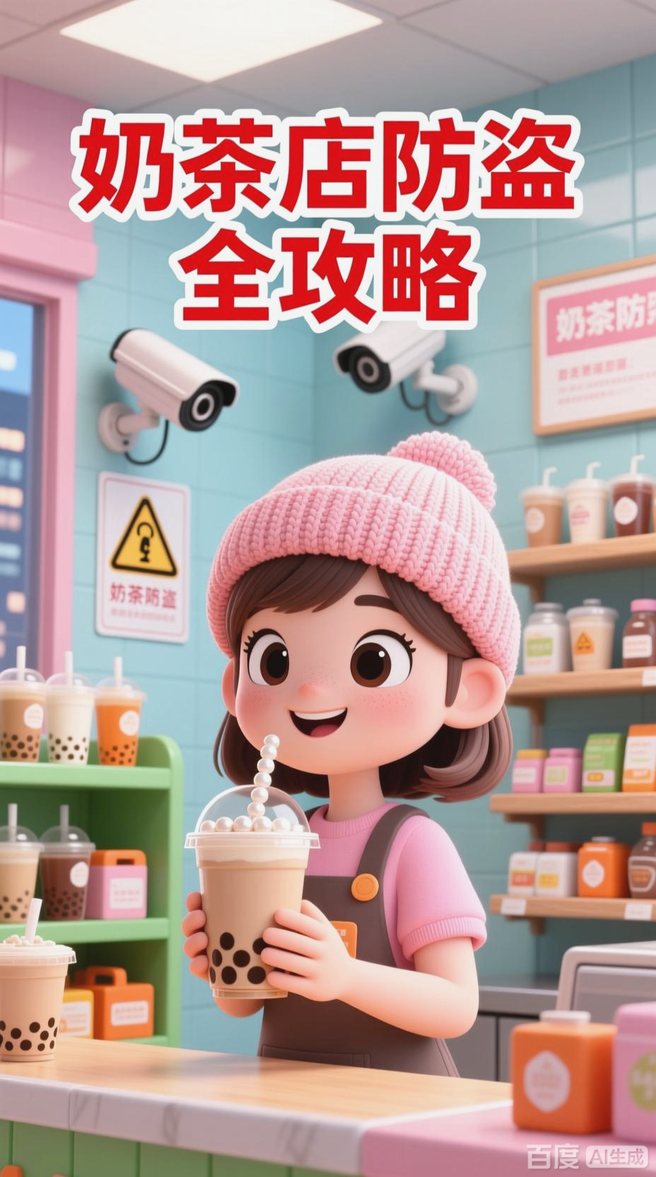门店防盗全攻略,守护你的奶茶店