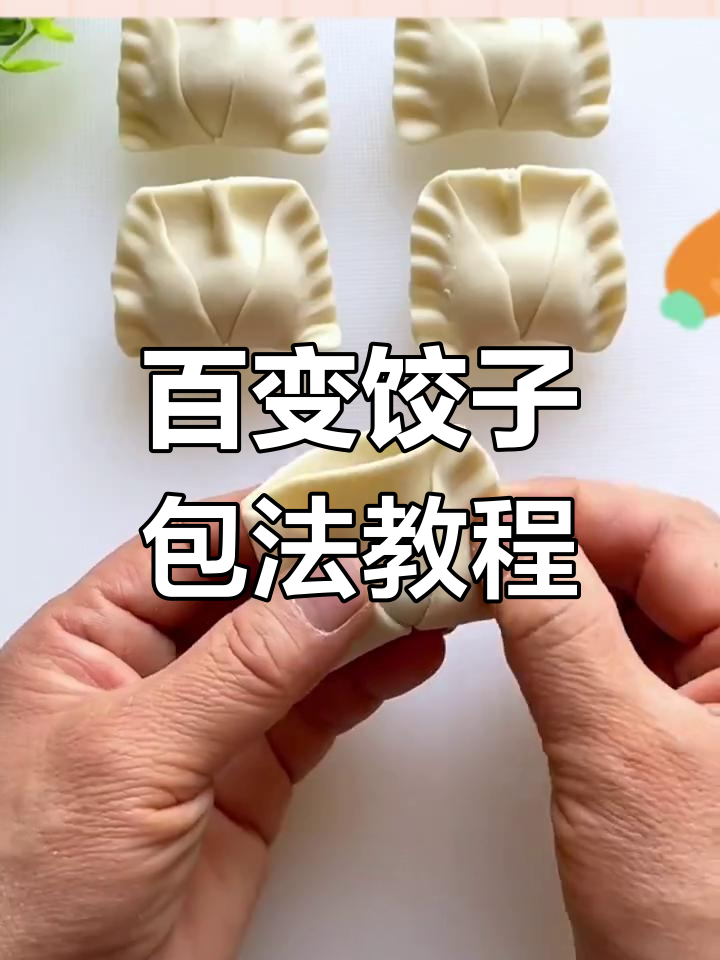 面食大师教你100种饺子包法,轻松学会各种独特造型