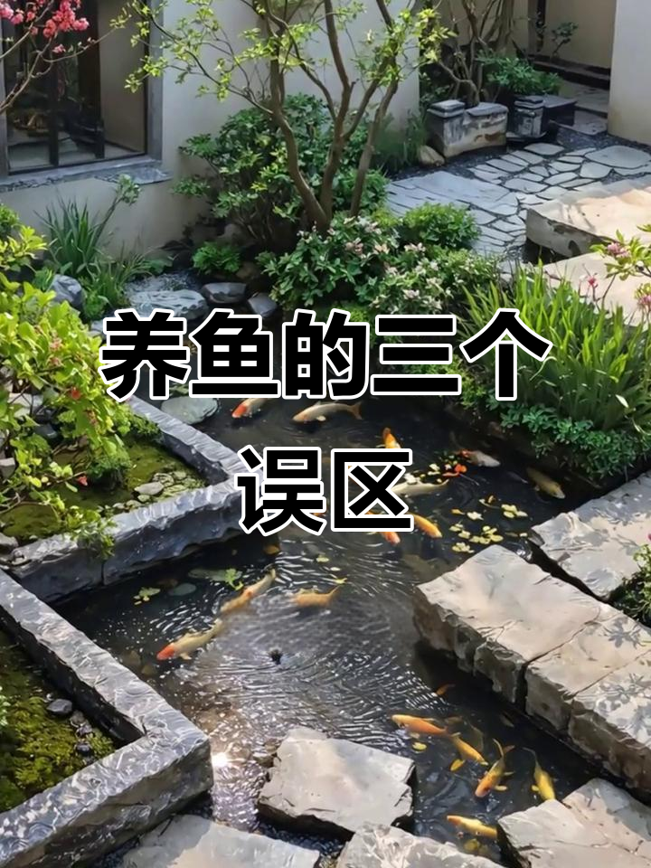 庭院养鱼有讲究,三大禁忌别忽视!