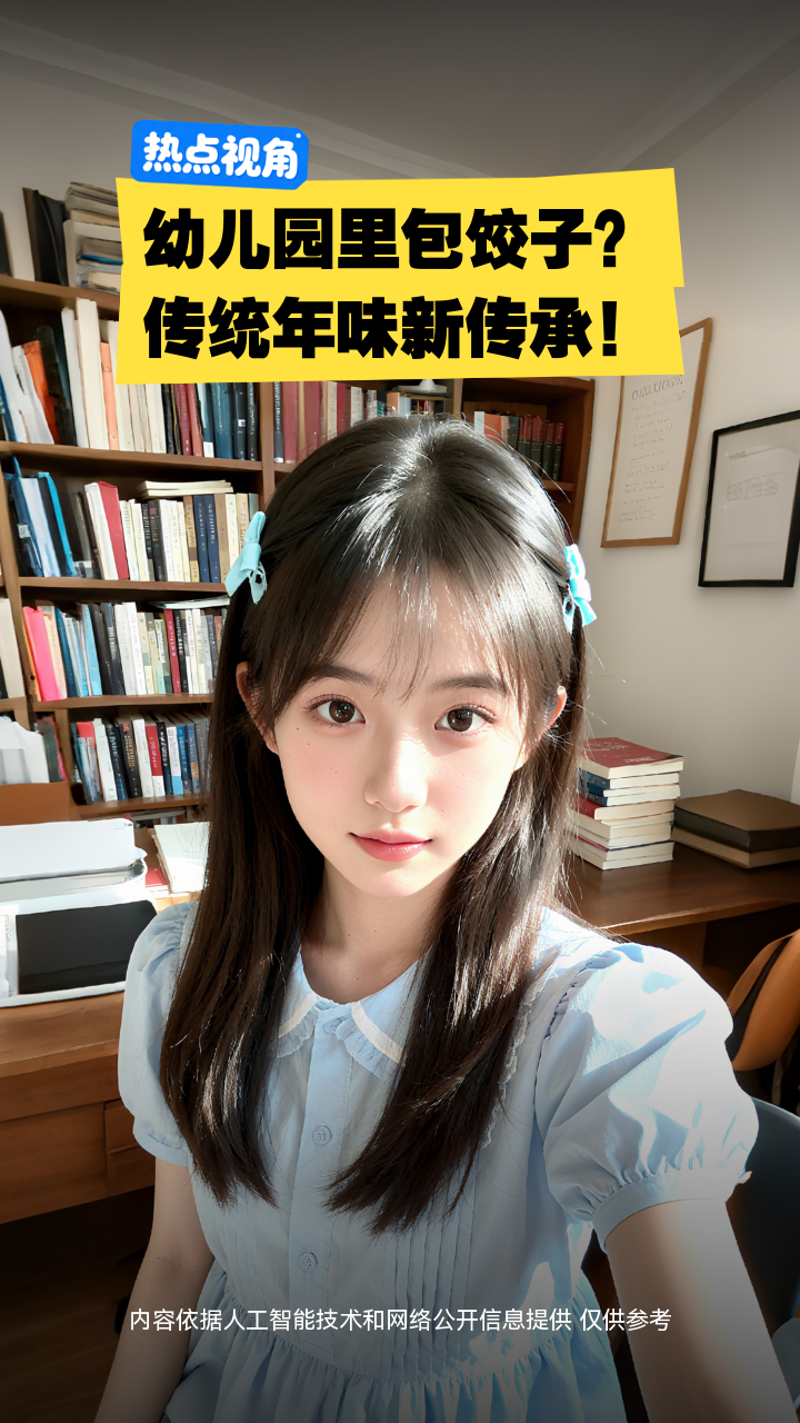 幼儿园里包饺子?传统年味新传承!