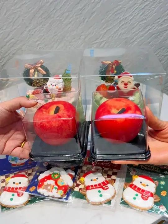 今年的圣诞蛋糕和平安果你吃了吗?