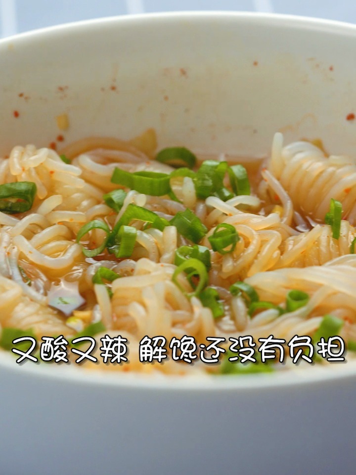 无负担减脂美食 酸辣魔芋丝结