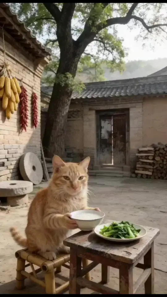 哇～饼干有钱买小鱼干喽