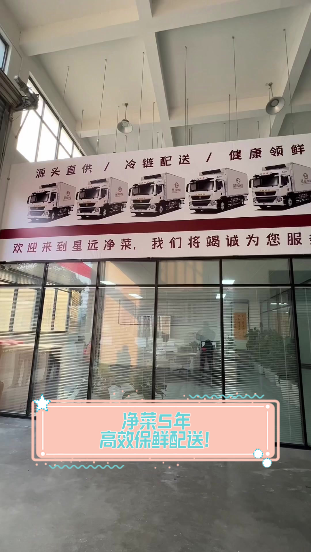 净菜5年,高效保鲜配送!