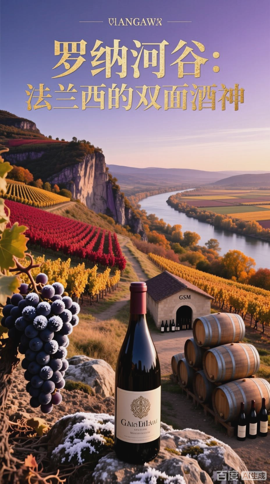 罗纳河谷:法国葡萄酒的双子星