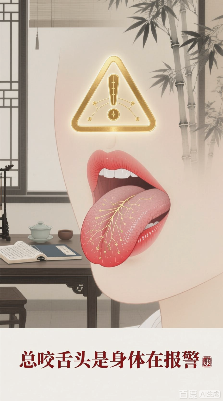 总咬舌头？警惕健康信号！